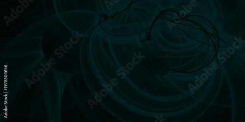 Scene glowing green smoke. ,Green mist or smog moves on black background. Grainy and searched green brush painted grunge texture for wallpaper, cover, card, construction and paint.