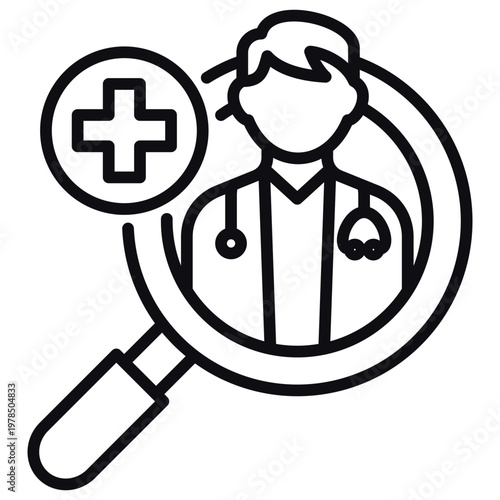 Doctor Recruitment Icon