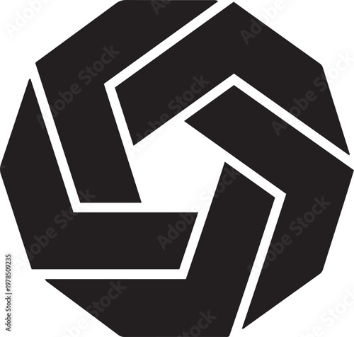 Camera Aperture Icon Photography Lens Shutter Symbol Vector