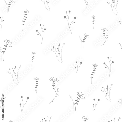 Beautiful flowers on a white background, pattern for decoration, space for text, pattern. Beautiful Pattern Floral Pattern on Light Background, for Printing Wrapping Paper, Postcard, Gift
