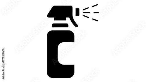 Shoe deodorizer spray icon