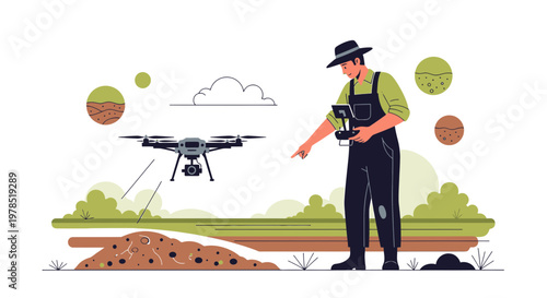 Precision farming with drone technology: A modern approach to agriculture management and crop