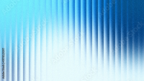 Vertical grain texture on a glossy metallic ribbed glass background in cyan, blue, dark, and deep for displays