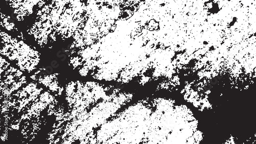Grunge background Abstract texture Black and white mixed stains, cracks, chips
