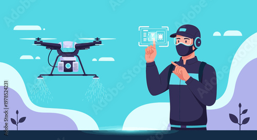 Precision agriculture using drone technology for efficient crop management and optimized resource