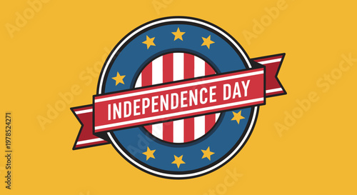 Independence Day Patriotic American Symbol.