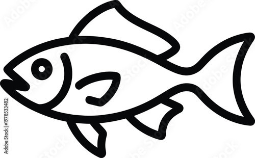 Simple Fish Illustration