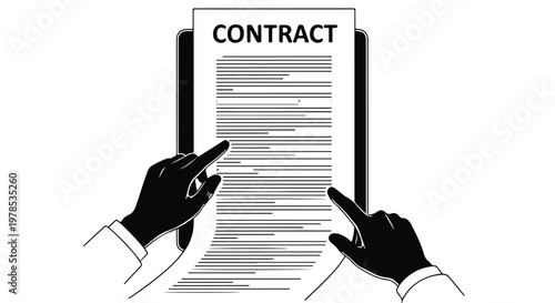 business contract agreement document signing