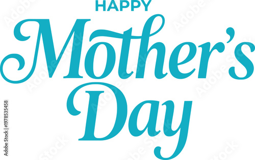 Title happy mother's day watercolor typography festive greeting card design description a colorful watercolor