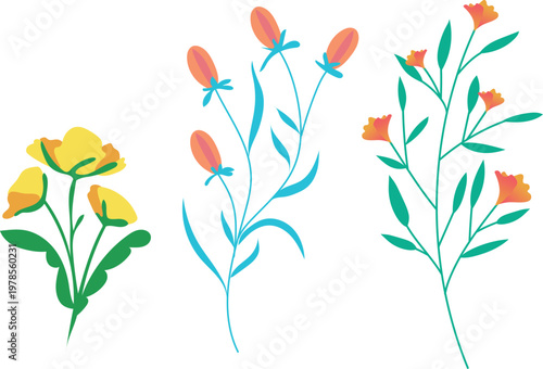 Visualization of neural pathways with segmented regions and connections