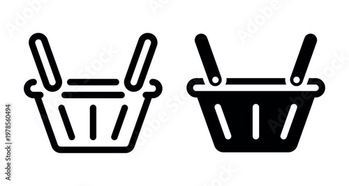 Consumer Market Carry Case Icon for Product Purchase and Sales