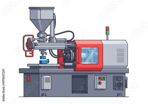 Industrial Injection Molding Machine Equipment.