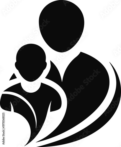 Parent and Child Care Relationship Showing Love Support Guidance and Family Protection