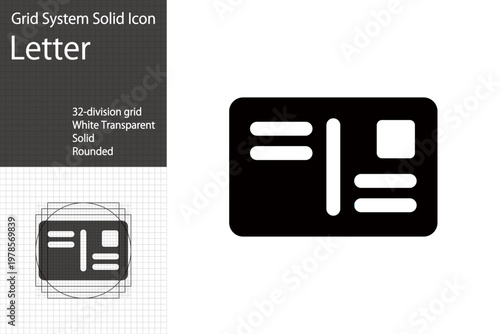 A letter icon. A greeting card/Christmas card icon.