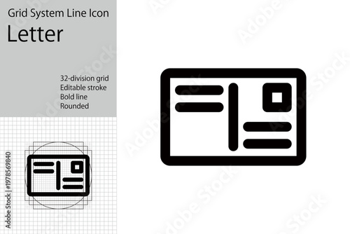 A letter icon. A greeting card/Christmas card icon.