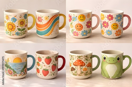 Creative Cup Designs for Modern Beverage Presentation