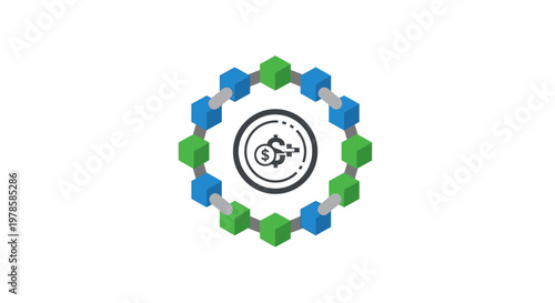 DNA double helix molecular structure model.