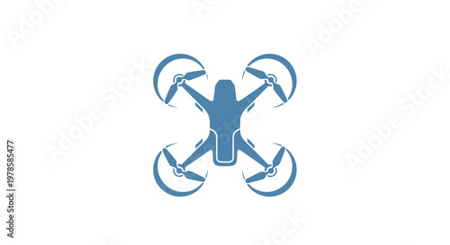 Drone Flying Aerial Vehicle Machine.