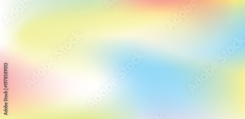 Color pastel background with gradient smooth blend. Multicolored abstract wallpaper. Soft trendy multicolor mesh