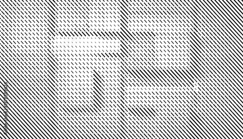 Smooth transition of halftone pattern with dash line for sporty background and design element. Easily resized and recoloured at your discretion. Vector Format Illustration. EPS10 