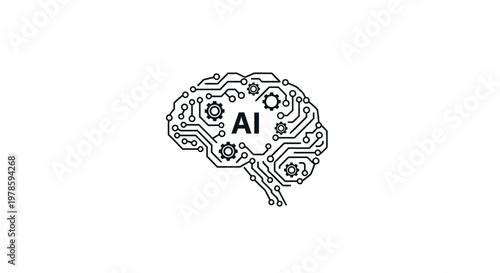Artificial Intelligence Brain Circuit Design.