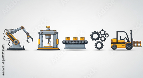Industrial automation and manufacturing equipment collection.