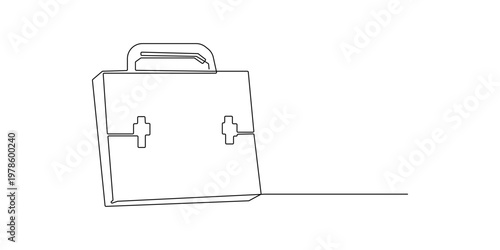 First aid kit and medical bag for health care