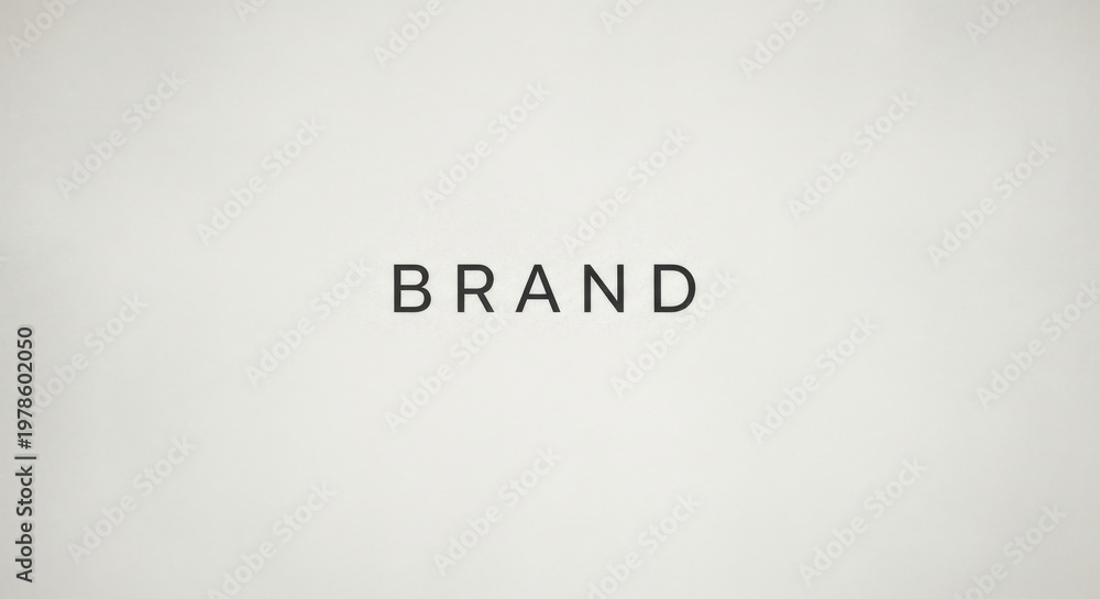 Fototapeta premium Minimalist blank brand mockup on textured paper