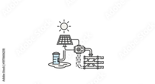 Solar panel energy system technology.