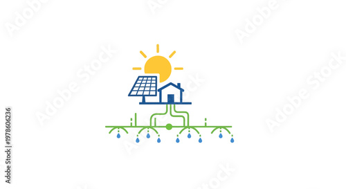 Solar Panel House Energy System.