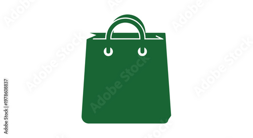 Green Handbag Fashion Accessory.