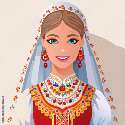 Elegantes Studio-Porträt