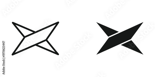 Geometric transformation of intersecting lines into solid shapes