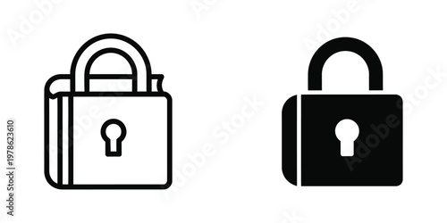 Comparison of traditional and modern lock designs in a visual format