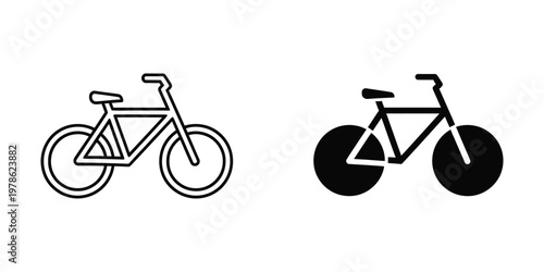 Comparison of road bicycle and fixed-gear bicycle designs with different wheel styles