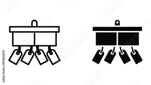 Comparison of a traditional scale and a modern digital weighing scale