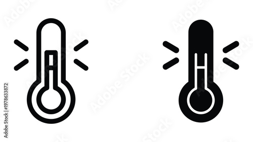 Comparison of a traditional thermometer and a digital temperature measurement device