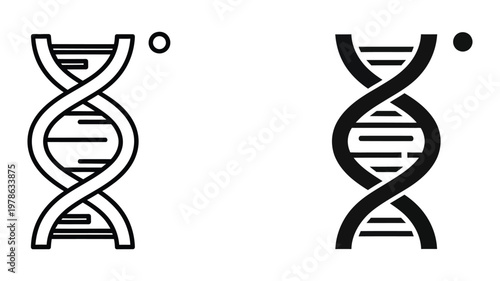 Comparison of dna helix representations in different visual styles