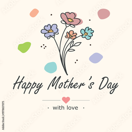 Happy Mother's Day greeting card