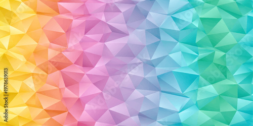 Foto A kaleidoscopic abstract background