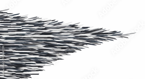 Abstract pattern of dark and light lines creating a sense of movement.