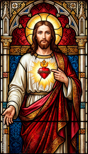 Sagrado Coração de Jesus - Coração de Jesus - Jesus Cristo - Devoção ao Sagrado Coração -  Sacred Heart of Jesus Christ