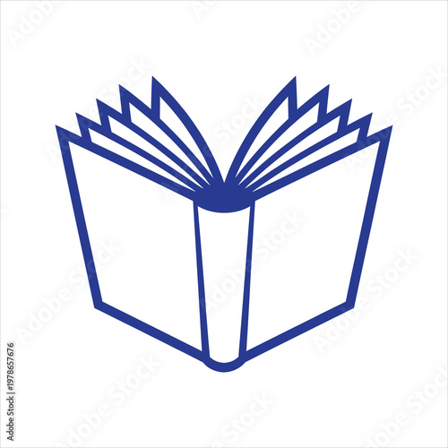 Open book illustration a symbol of knowledge learning and storytelling