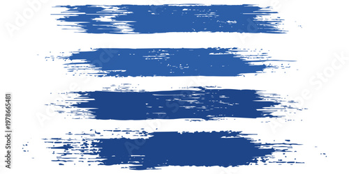 Abstract Blue and White Grunge Background with Halftone Style. Brush Stroke Illustration for Banner, Poster or Sports.