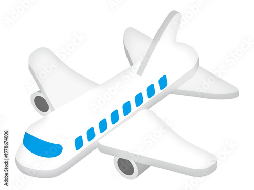 飛行機のイラスト素材4