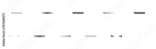 Minus Sm Halftone Icon Collection – Minus Sm Dotted Circles Halftones Geometric Dots Gradient – Dot Spray Gradient Vector Set – Minus Sm Illustration Halftone Gradient