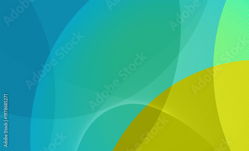 Abstract flowing waves of Blue and Green colors creating a luxury background texture, web banner, digital background, poster, flyer and has space to write
