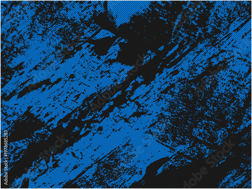 青系グランジ背景