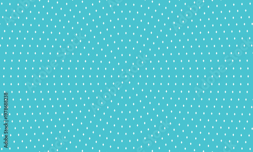 ひし形マークが円形に広がる青い背景のドット模様