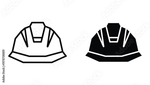Two variations of a safety vest design